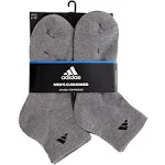 Adidas Men's Athletic Quarter Socks, 6 Pack