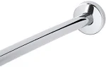 Kohler K-9351-S Expanse Curved Shower Rod Contemporary Design Polished Stainless