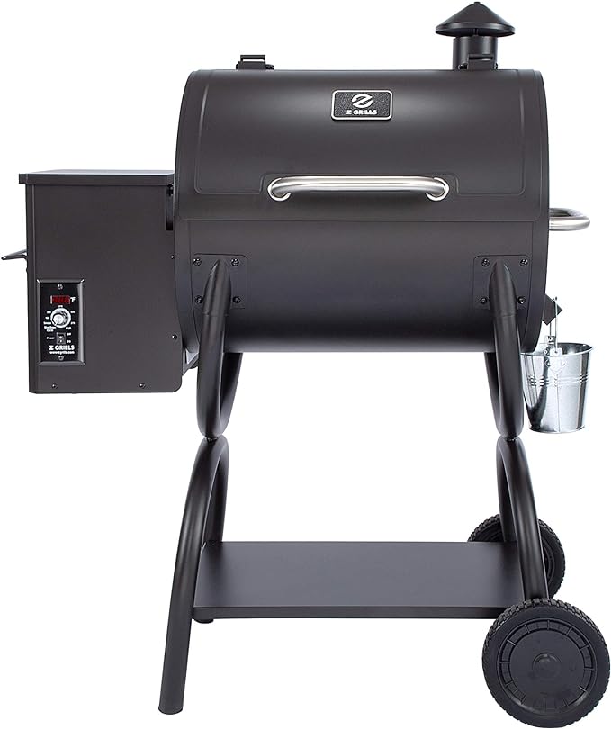 Z GRILLS ZPG-450A 2021 Parrilla de pellets de madera y ahumador 8 en 1