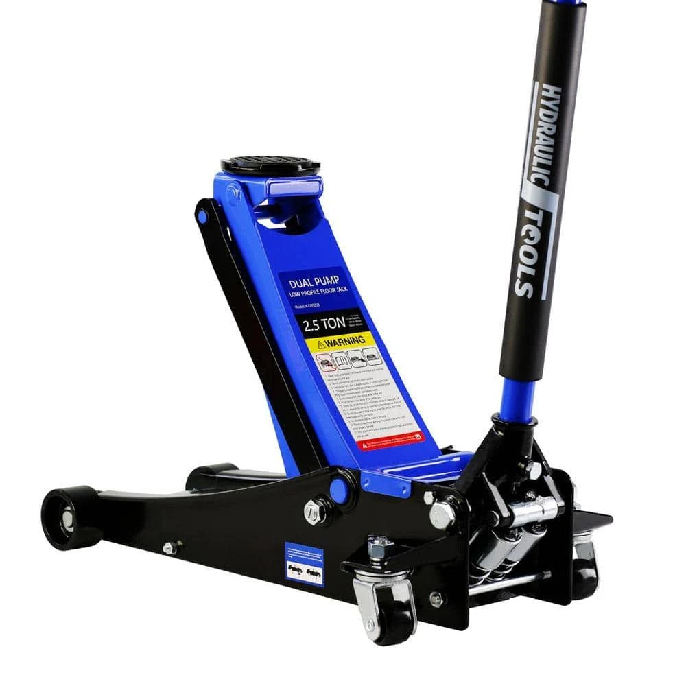 2.5 Ton Low Profile Steel Floor and Racing Jack