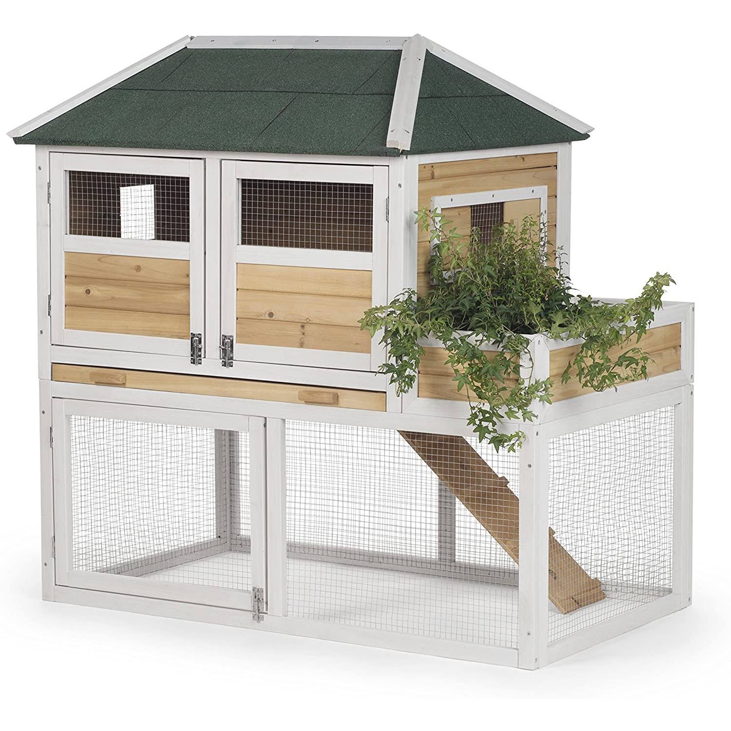 Prevue Pet Products 4701 Chicken Coop With Herb Planter