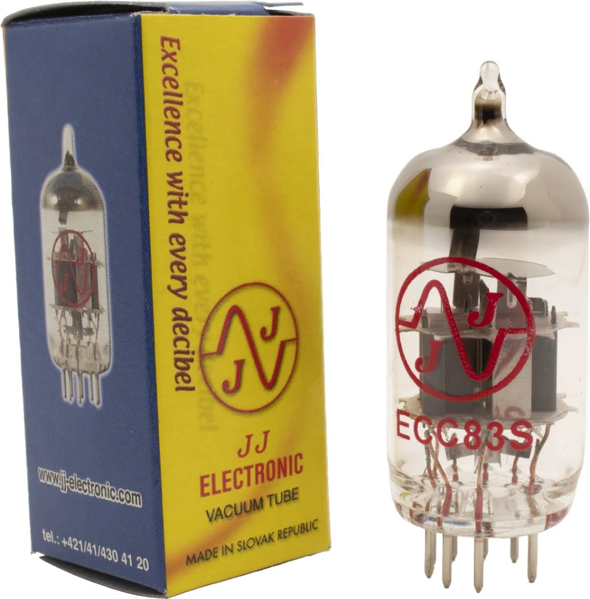 JJ Electronic JJ ECC83 / 12AX7 Vacuum Tube