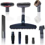 VACEXT Universal Horsehair Vacuum Attachments Kit 2: Soft Horsehair Dust Brush for Hardwood Floor - Replacement Vacuum Attachment Accessories