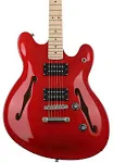 Squier affinity Series Starcaster - Candy Apple Red