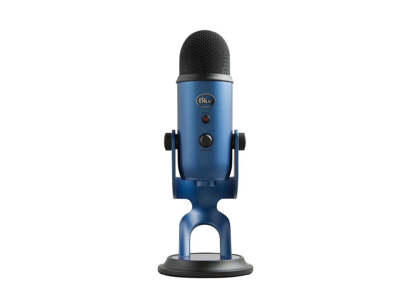 Blue Yeti Midnight Blue Premium Multi-Pattern USB Microphone with Blue VO!CE