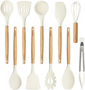 Silicone Cooking Utensils Set for Kitchen