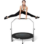 SereneLife 40 Inch Pro Aerobics Jumping Sports Trampoline, Adult Size (Used)