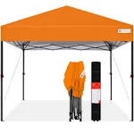 Best Choice Products Tent 10&#039;x10&#039; Canopy Instant Portable w/ 1-Button Orange