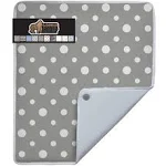 Gorilla Grip Ironing Mat Portable Travel Pad Magnetic Blanket Board Gray Floral