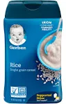 Gerber Baby Cereal Rice - 8oz