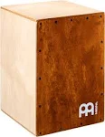 Meinl Percussion Jam Cajon Box Drum with Snare and Bass Tone for Acoustic Music — MADE in EUROPE — Baltic Birch Wood, Play with Your Hands, 2-YEAR WARRANTY (JC50NTLB)