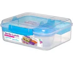 Sistema To Go Container, 55.7 Ounce, Bento Lunch