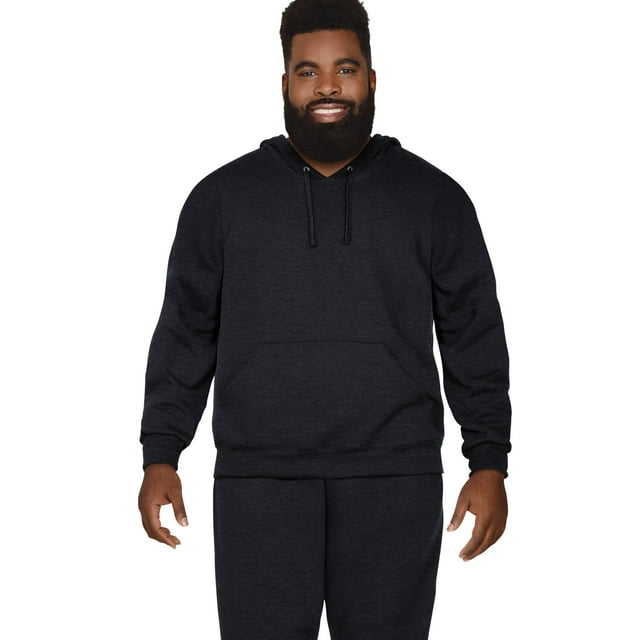 Fruit of the Loom Men's EverSoft Fleece Hoodie, Cozy Pullover Sweatshirt, Sizes S-3XL