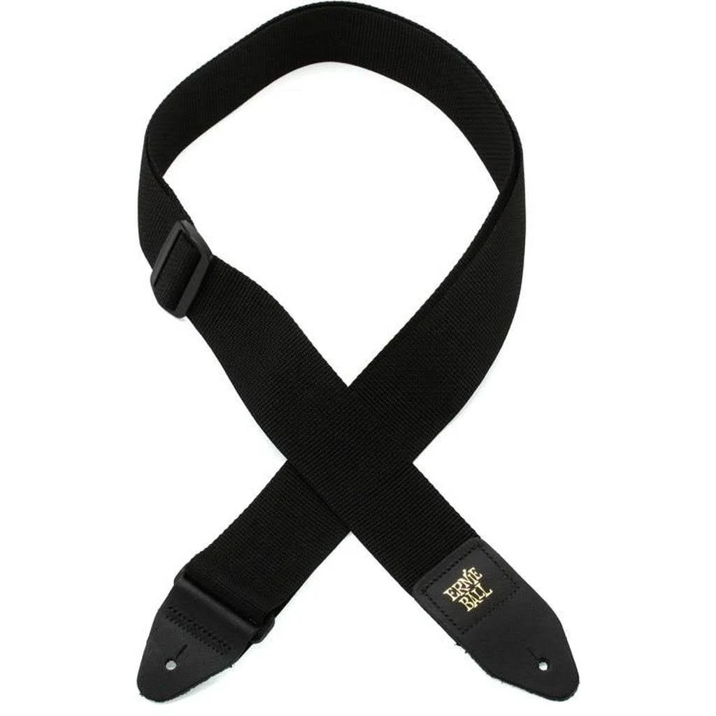 Ernie Ball Polypro Guitar Strap (Black)