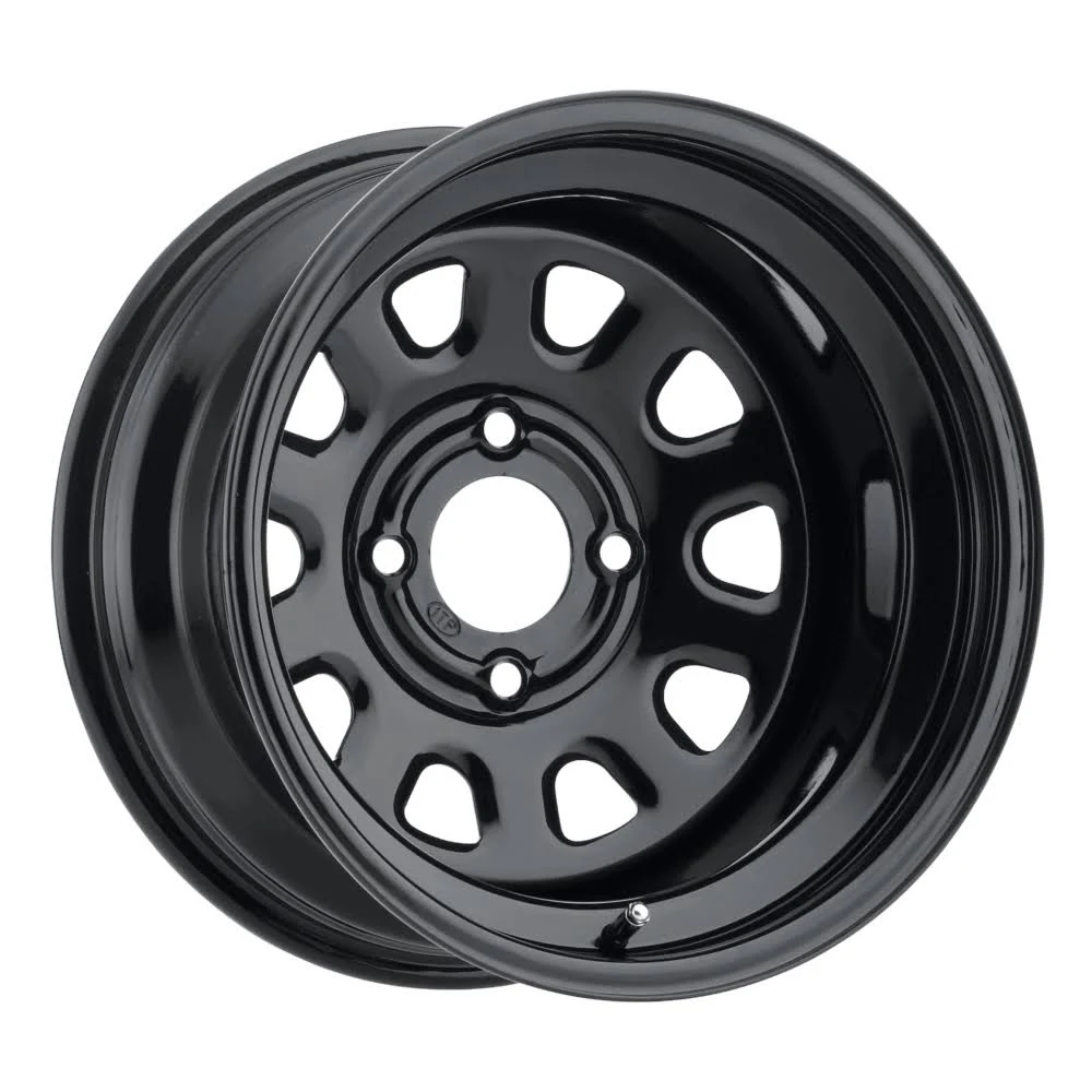 Itp Delta Steel Wheel - 14x7 - 4/110 5+2 - Black - 1425553014B