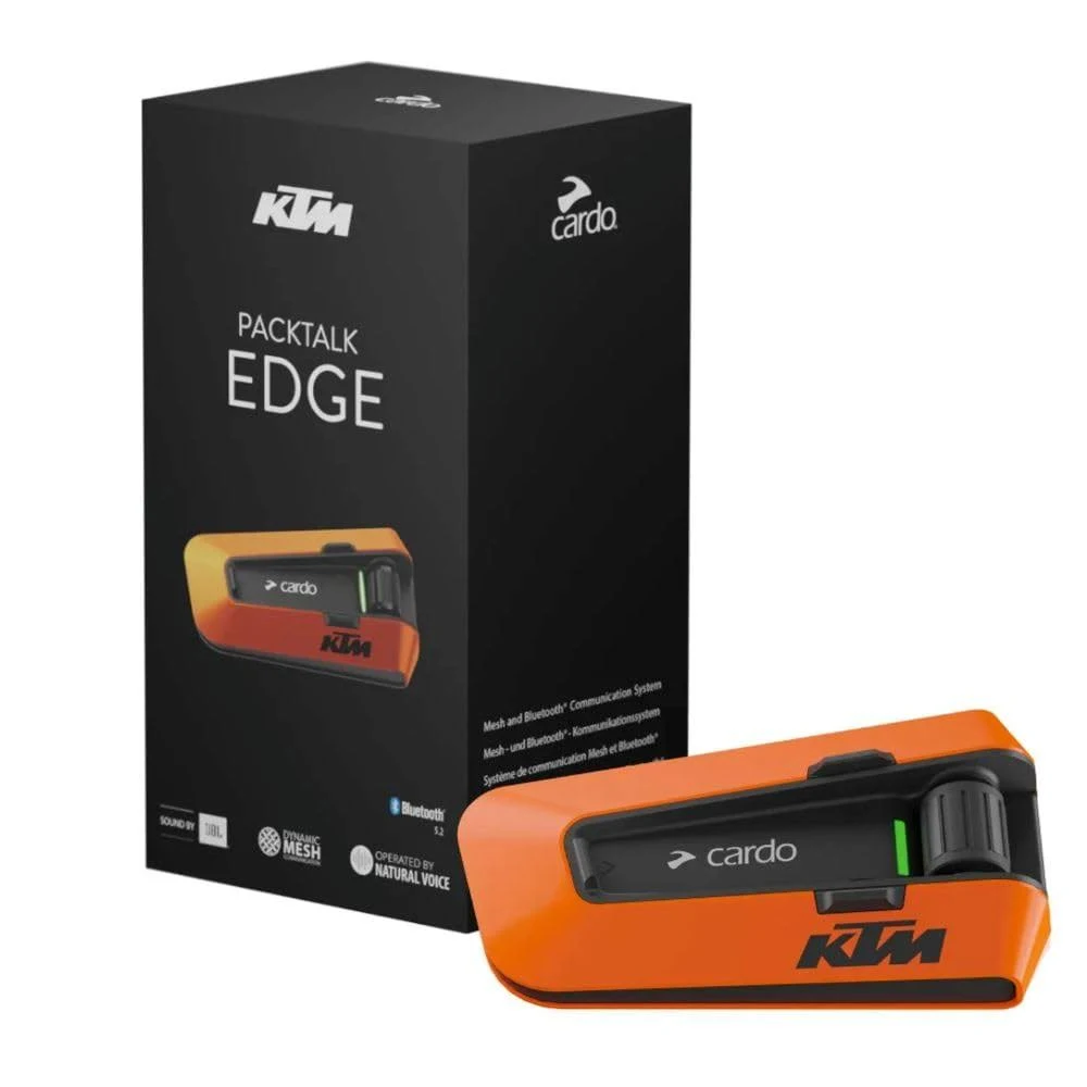 Cardo Packtalk Edge Single KTM Edition