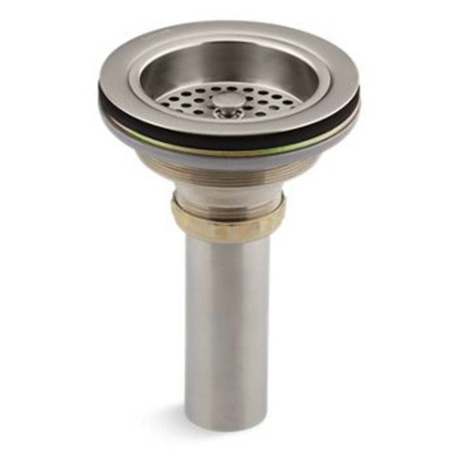 KOHLER K-8801-VS Duostrainer Sink Strainer, Vibrant Stainless