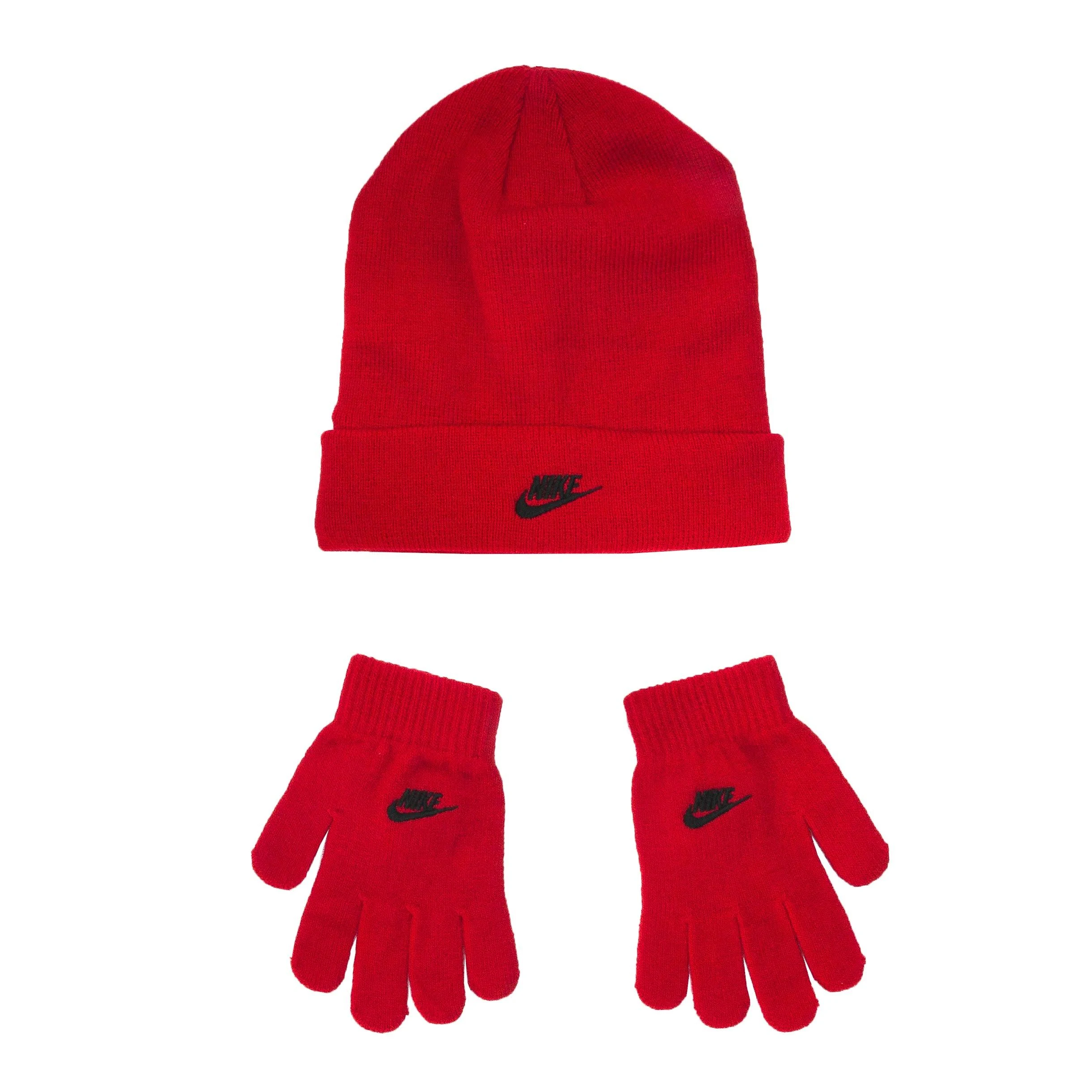 Nike Boys' Nan Futura Beanie Set, University Red