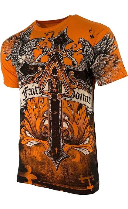 Archaic by Affliction Men's T-Shirt Collision