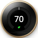 Google Nest Learning Thermostat (3rd Generation, Brass)