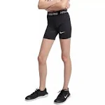 Nike Pro Girls Boy Shorts - Black/White