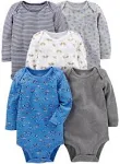 Simple Joys by Carter's Baby Boys' 5-Pack Long-Sleeve