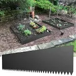 VEVOR 20-ft x 6-in Metal Landscape Edging 6-Pack Black Steel Landscape Edging Section