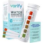 Varify Premium Water Hardness Test Kit Fast & Accurate Hard Water Quality Testing Strips for Water Softener Dishwasher Well Spa Pool, etc. 0425 ppm