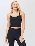 Beyond Yoga Spacedye Slim Racerback Cropped Tank Nocturnal Navy / L