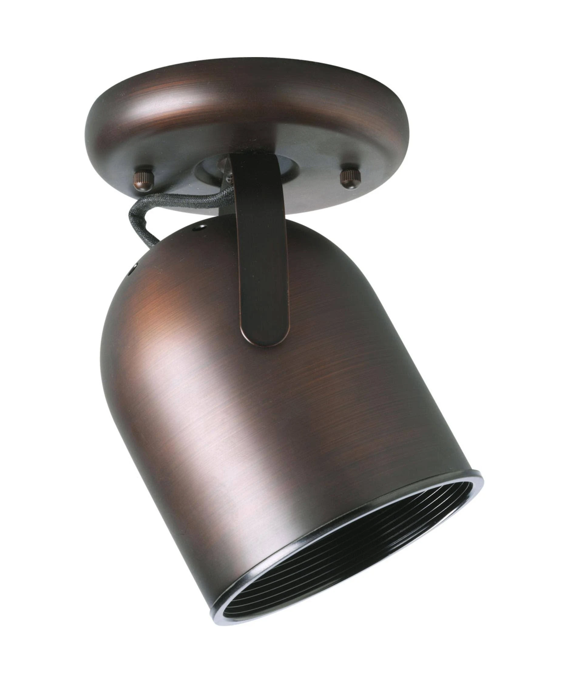 One-Light Multi Directional Roundback Wall/Ceiling Fixture (P6144-174)