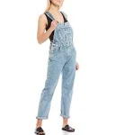 Free People Ziggy Denim Overalls in Sapphire Blue - M