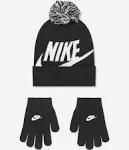 Nike 2-pc. Swoosh Beanie & Gloves Set, Big Boys - Black