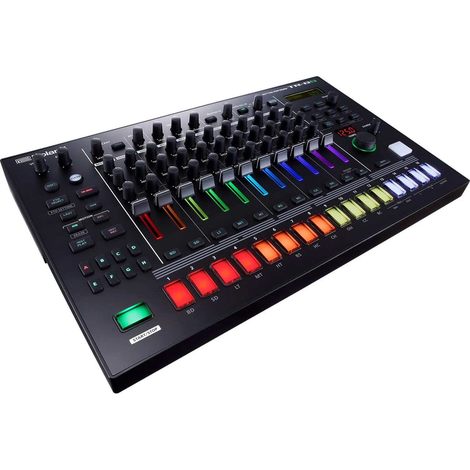 Roland TR-8S Rhythm Performer Drum Machine Multicolor 88-key 128-pattern NEW