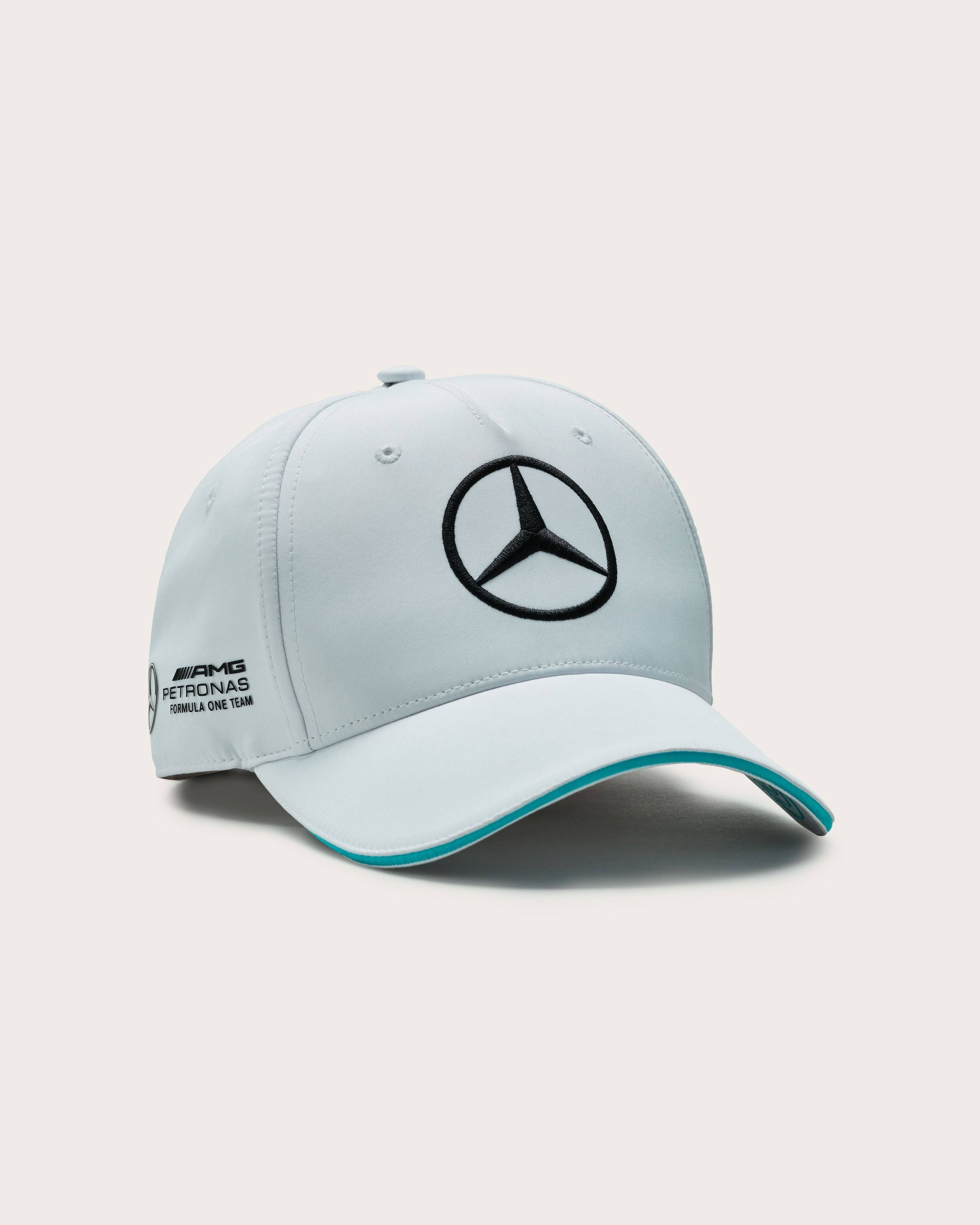 Mercedes AMG Petronas Official Team Replica Baseball Cap 2023 White Free UK Ship