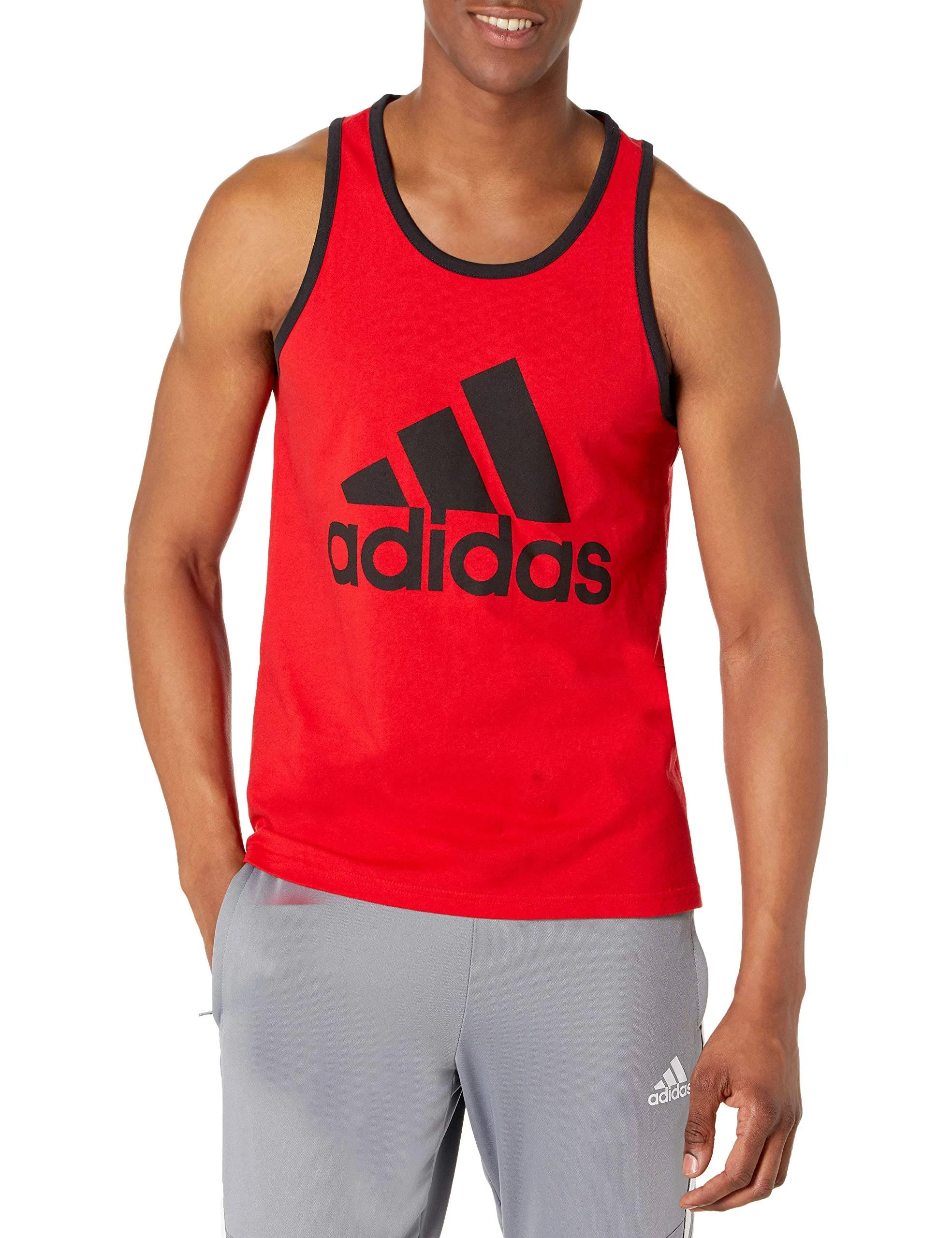 Adidas Men's Badge of Sport Classic Tank Top