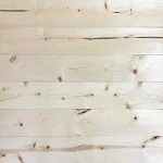 Timeline Skinnies 5.5" x 47.5" Solid Wood Wall Paneling, Knot White