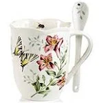 833960 Butterfly Meadow Mugs And Spoon Set