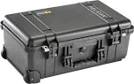 Pelican 1510TPF Carry-On Case with TrekPak/Foam Hybrid (Black)