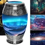 Aurora Borealis Cremation Urns | adamsbargainshop