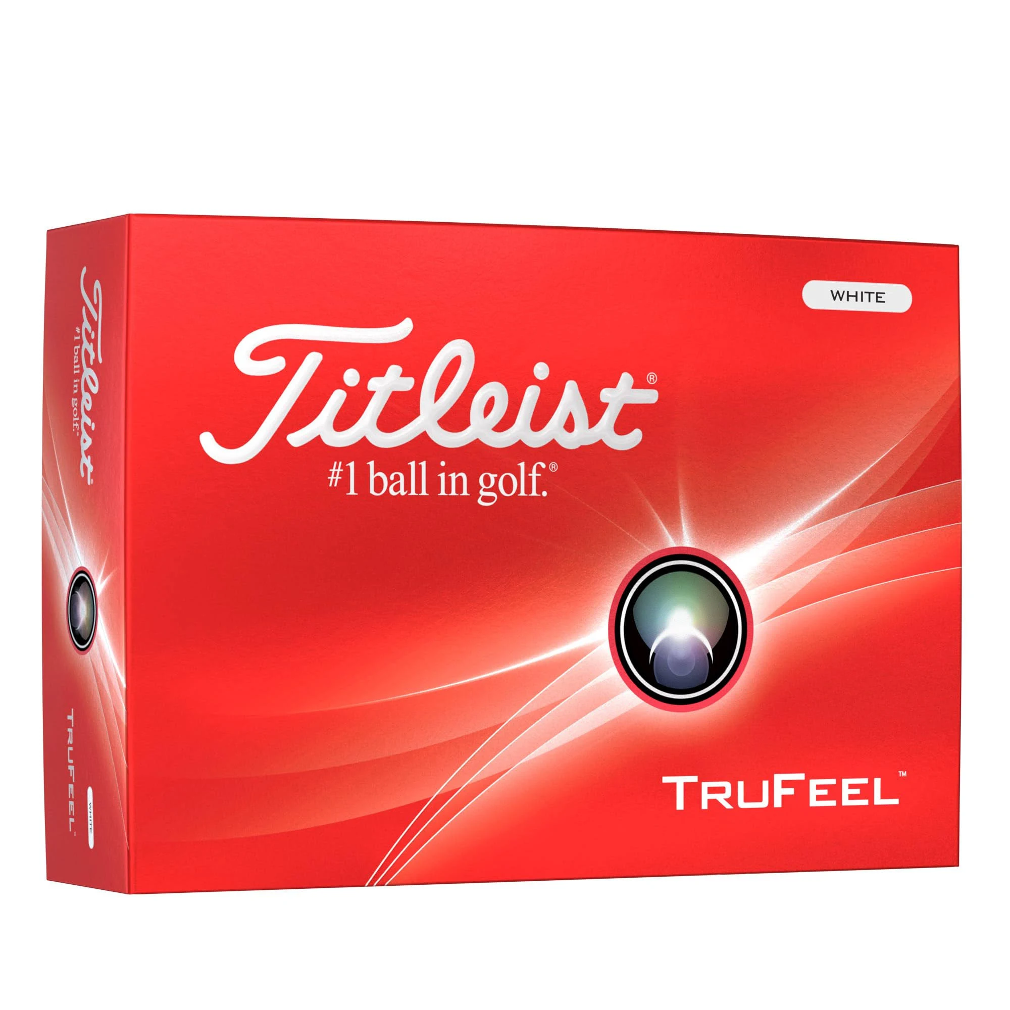 Titleist 2024 TruFeel White Golf Balls