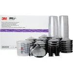 3M - 26000 - PPS Series 2.0 Spray Cup System Kit Standard 22 fl oz 650 ml 200 Micron Filter