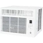 GE Electronic Window Air Conditioner 5000 BTU, White, Efficient Cooling for Smaller Areas Like Bedrooms and Guest Rooms, 5K BTU Window AC Unit with ea