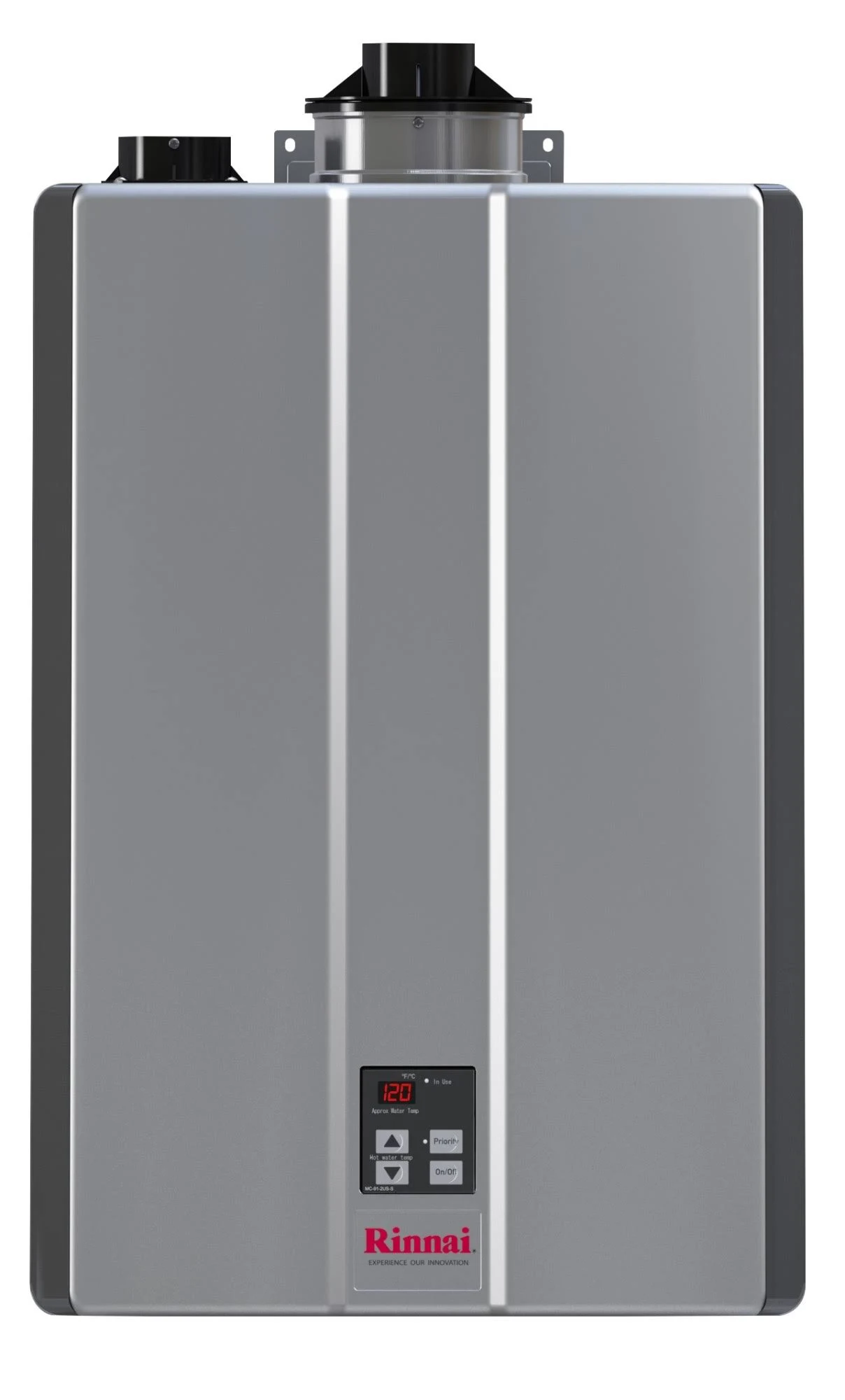 Rinnai RSC199IP Super High Efficiency Plus 11 GPM 199,000 BTU Propane Gas Interior Tankless Water Heater