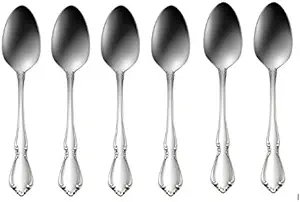 Oneida Chateau Teaspoons - Set of 6, Stainless Steel 18/8