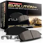 PowerStop 17-1914 Z17 Evolution Ceramic Brake Pads with Hardware