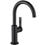 Kraus Oletto Single Handle Kitchen Bar Faucet Spot Free Stainless Steel