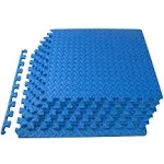 Exercise Puzzle Mat 1/2" Blue