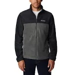 Columbia Men's Steens Mountain 2.0 Full Zip Fleece Jacket - Black, Grill