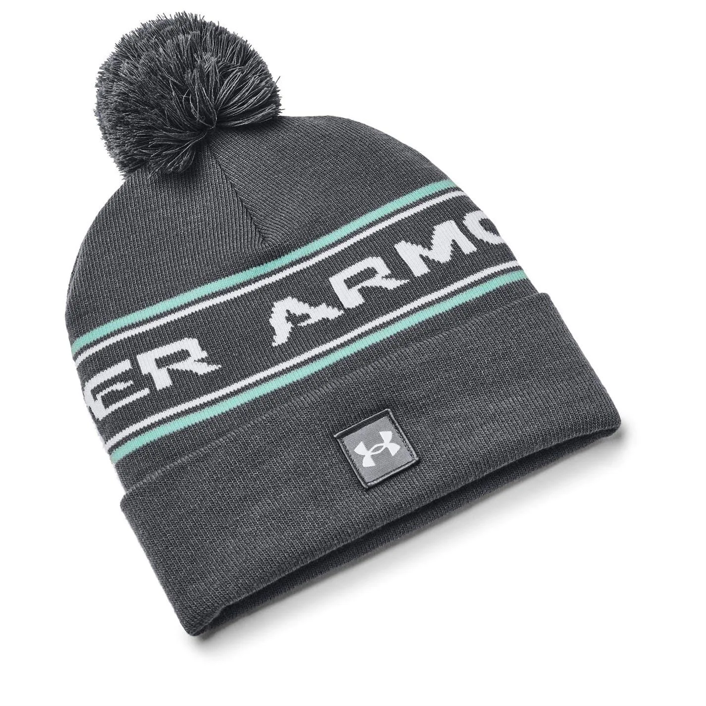 Under Armour Halftime Pom Beanie - Pitch Grey