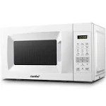 COMFEE&#039; EM720CPL-PM Countertop Microwave Oven with Sound On/Off, ECO Mode